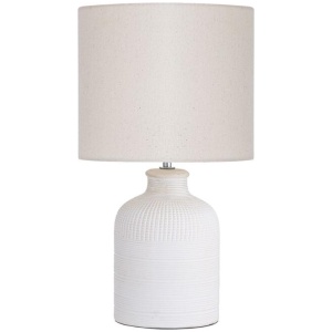 Amalfi Isla Table Lamp 26 x 26 x 47 cm White