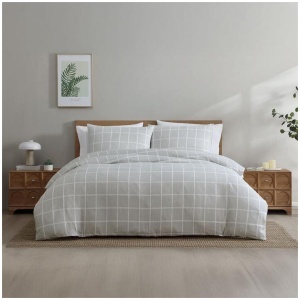 Ardor Morgan Check Quilt Cover Set