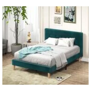 Ashton Double Bed Frame Green