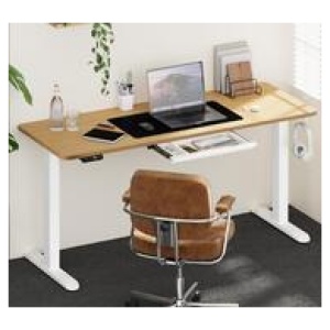 Aziel Standing Desk White