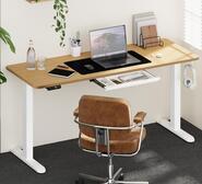 Aziel Standing Desk White