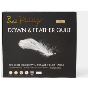 Bas Phillips 50/50 Duck Feather & Down Quilt