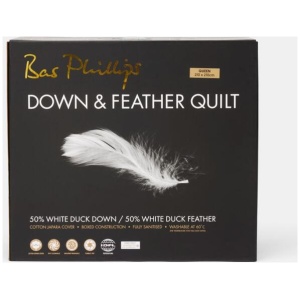 Bas Phillips 50/50 Duck Feather & Down Quilt
