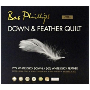 Bas Phillips 70/30 Duck Down Feather Quilt