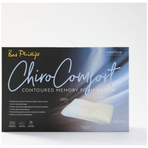 Bas Phillips Chiro Comfort Memory Foam Pillow