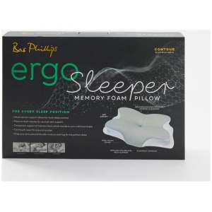 Bas Phillips Ergo Sleeper Memory Foam Pillow