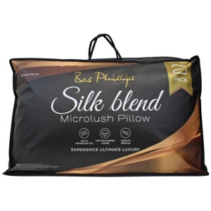 Bas Phillips Silk Blend 2 Pack Pillow