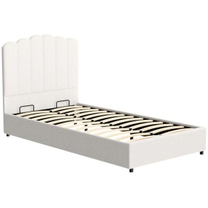 Bed Frame King Single Size Boucle FION