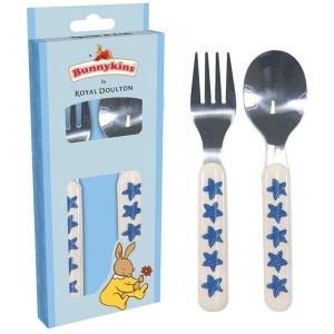 Bunnykins Shining Star 2-Piece Cutlery Set