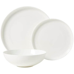Casa Domani Pearlesque Coupe 12-Piece Dinner Set