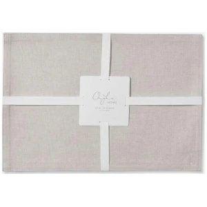 Chyka Home 33 x 48 cm Cotton Placemat Set of 4 Linen