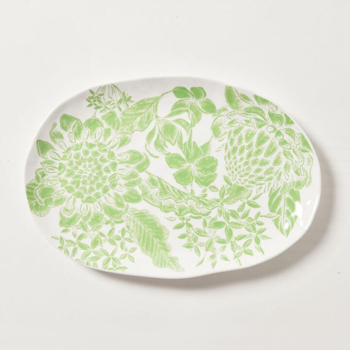 Chyka Home Flowerdale Oval Serving Platter