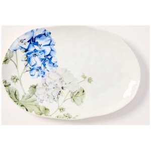Chyka Home Garden Blumes Oval Platter