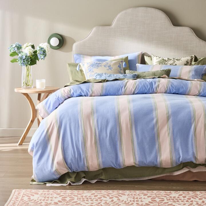 Chyka Home Mitchell Cotton Yarn Dyed Quilt Cover Set