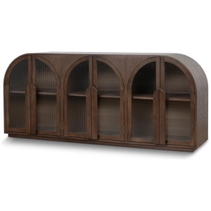 Claremont 2m Sideboard - Walnut by Interior Secrets - AfterPay Available