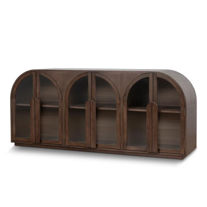Claremont 2m Sideboard - Walnut by Interior Secrets - AfterPay Available
