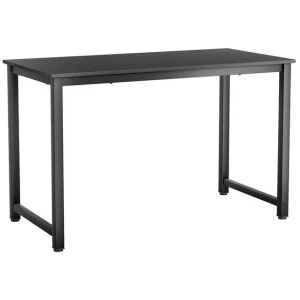 Computer Desk Home Office Study Table Black 120CM