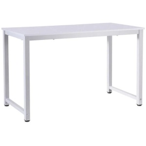 Computer Desk Home Office Study Table White 120CM