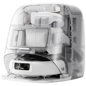 DJI ROMO P Transparent Robot Vacuum Cleaner w/ Transparent Base Station