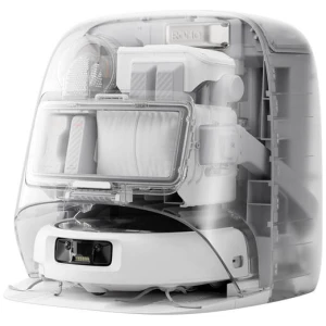 DJI ROMO P Transparent Robot Vacuum Cleaner w/ Transparent Base Station