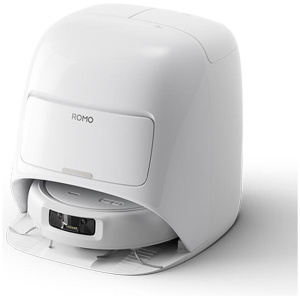 DJI ROMO S White Robot Vacuum Cleaner w/ White Base Station