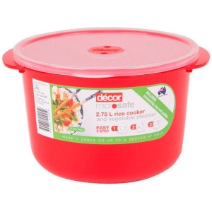 Decor Microsafe 2.75L Rice Cooker