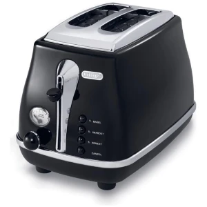 Delonghi De'Longhi Icona 2 Slice Toaster Black