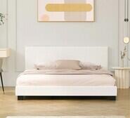 Demetrius Double Bed Frame White