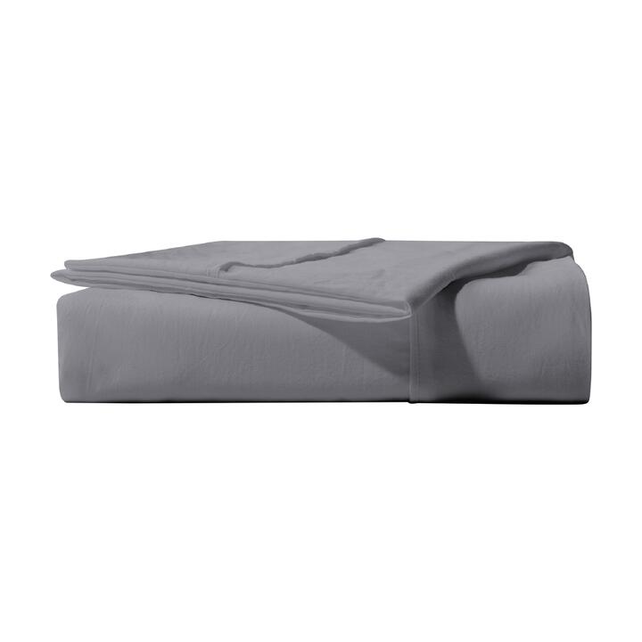 Dri Glo Bronte Washed Chambray Sheet Set