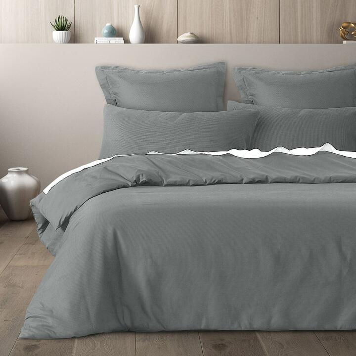 Dri Glo Yarra Australian Cotton Waffle Quilt Cover Set