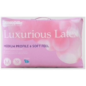 Dunlopillo Luxurious Latex Medium Profile & Soft Feel Pillow