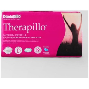Dunlopillo Theraphillo Dual Contour Foam Medium Profile Pillow