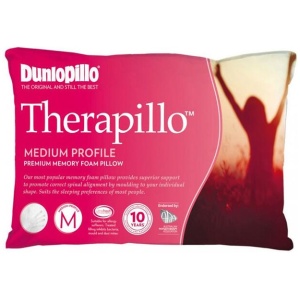 Dunlopillo Therapillo Memory Foam Medium Profile Pillow