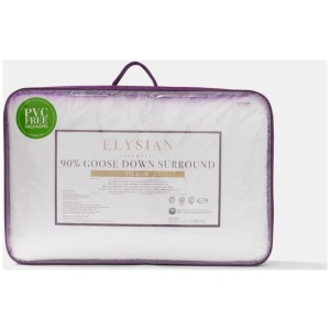 Elysian 90/10 White Goose Down Surround Pillow