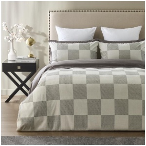 Elysian Chester Cotton Jacquard Quilt Cover Set