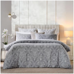 Elysian Damask Jacquard Quilt Cover Set