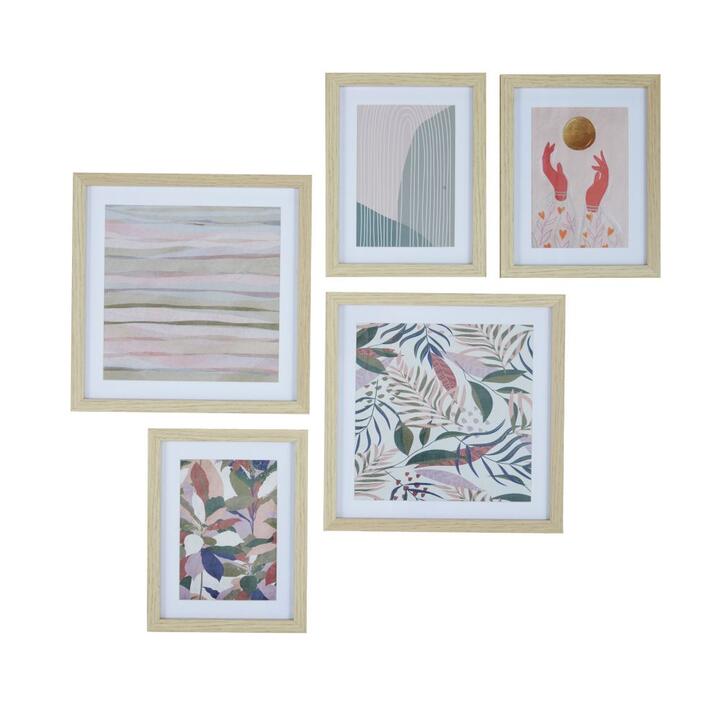 Emporium Zen 5 Piece Wall Art Set