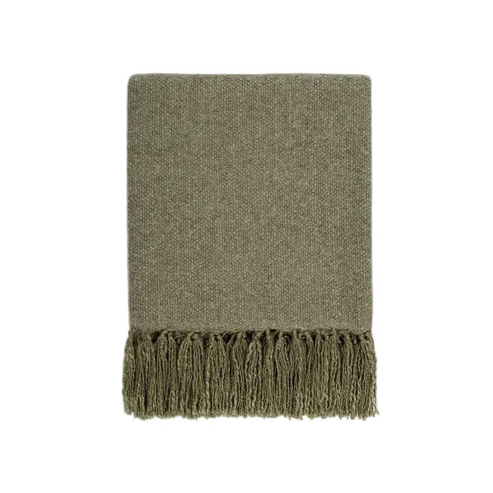 Ex Display - Richmond Throw - Moss by Interior Secrets - AfterPay Available