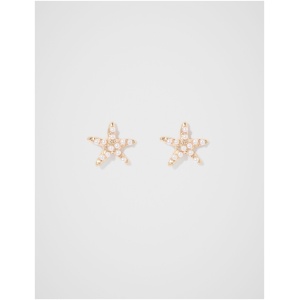 Forever New Women's Eliza Starfish Pearl Earrings in Pearl/Gold