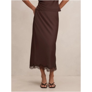 Forever New Women's Enola Lace Maxi Skirt in Brownie Co-Ord