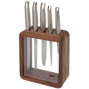 Furi Pro 6-Piece Vault Knife Block Set
