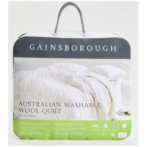 Gainsborough 300 GSM All Seasons Australian Washable Wool Quilt