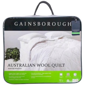Gainsborough 500 GSM Australian Washable Wool Quilt