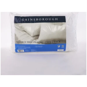 Gainsborough Allergy Free Pillow Firm 2 Pack