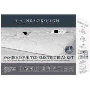 Gainsborough Bamboo Quilted Electric Blanket