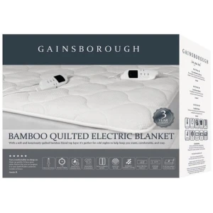Gainsborough Bamboo Quilted Electric Blanket