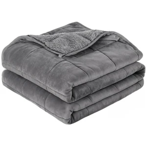 Giselle 11KG Weighted Blanket Adults Kid Anti Anxiety Gravity Blankets Sherpa Fleece