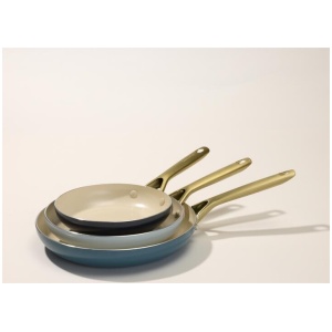 Green Pan Greenpan Coastal 20/24/28 cm 3 Piece Frypan Set