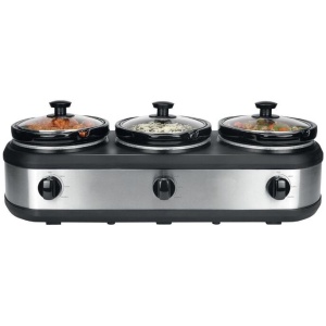 Healthy Choice 3 Pot Slow Cooker SC3-250SS