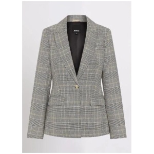 Issa Longline Check Blazer